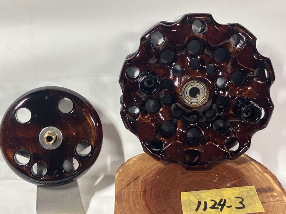 重利作リールオリジナルカスタムベアリング2個追加品　1124-3