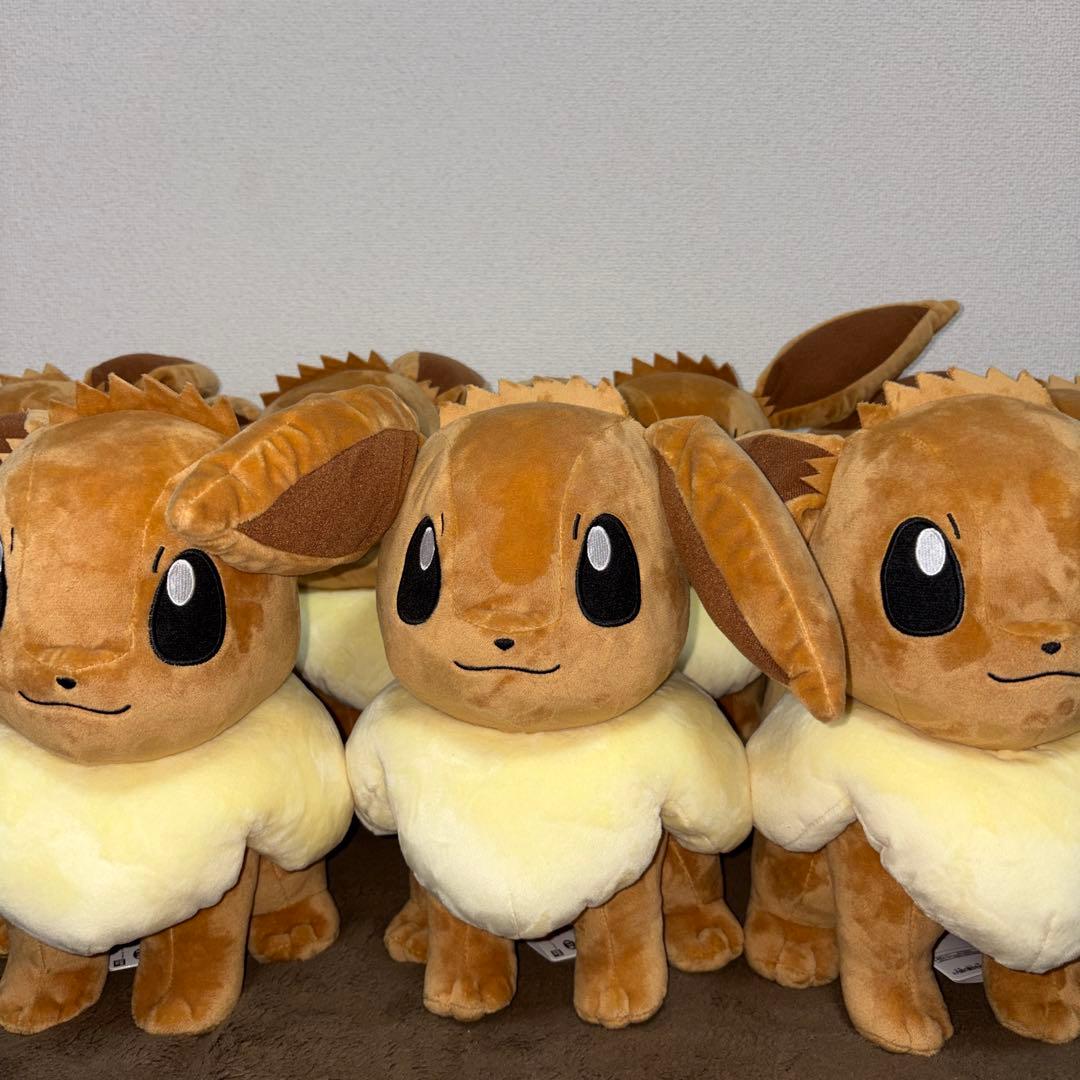 ポケットモンスター イーブイ めちゃもふぐっとぬいぐるみ　7体