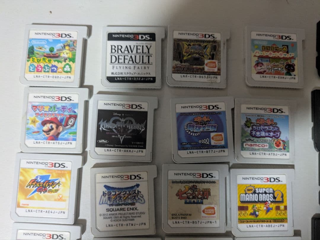 DS/3DSソフト　54本まとめ売り　被り無し