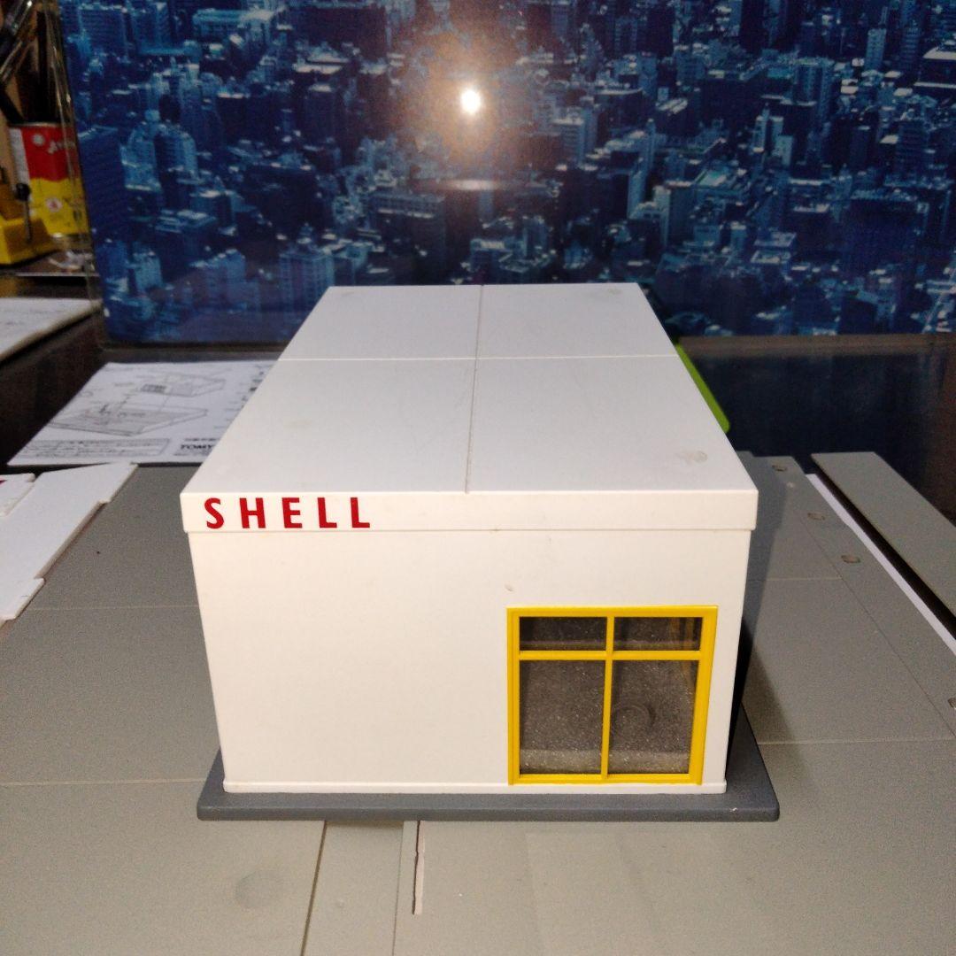 トミカラマヴィンテージ 02ａ ガソリンスタンド　（シェル）