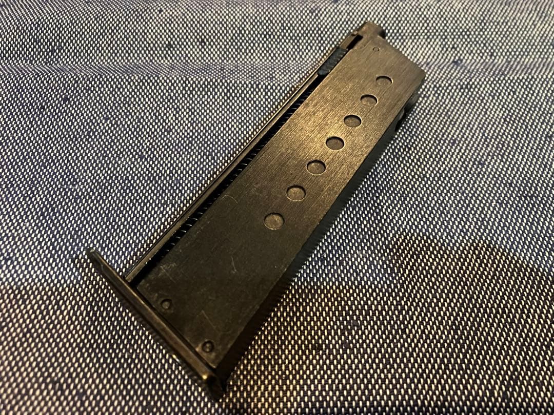 美品マルシンSIG P210-6 ガスブローバック ブラックABS ケース付き★