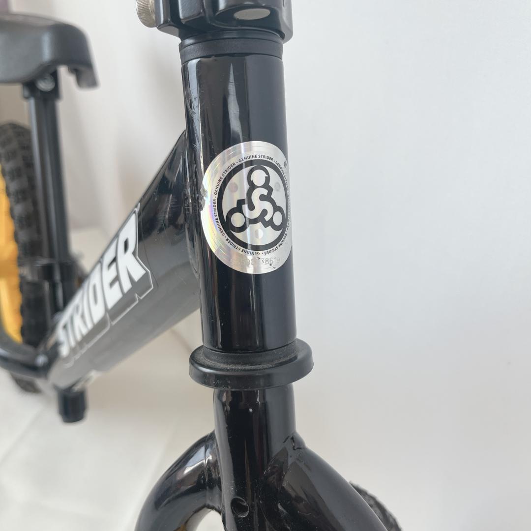 美品☘️ ストライダー　スポーツ　strider sport ブラック イエロー
