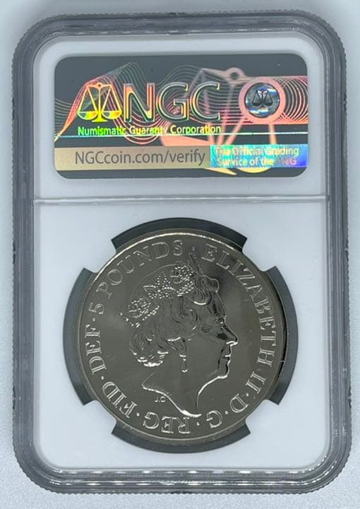 クイーンズビースト 2021 ロイヤルミント 準最高鑑定 アンティーク