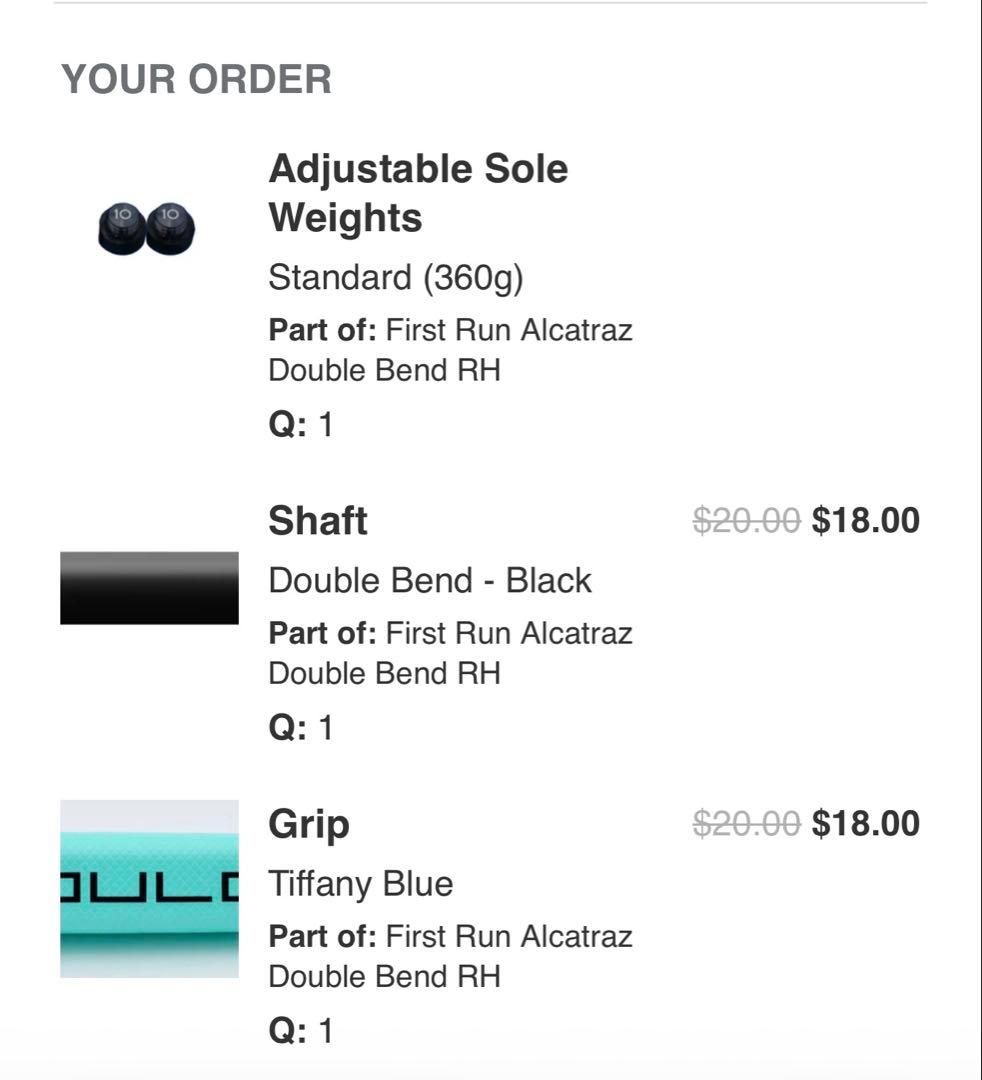 【希少】トゥーロン　パター　アルカトラズ　34インチ　ヘッドカバー付