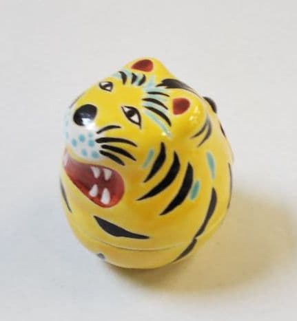 阪神 タイガース 優勝 セール 茶道具 干支 寅 福虎 香合 田中方円 新品