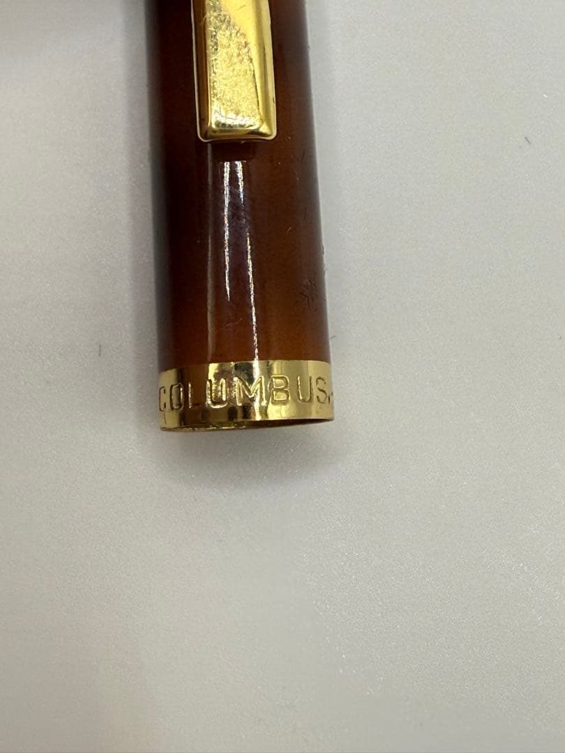 COLUMBUS 万年筆 585 金ペン先 ヴィンテージ 日本製