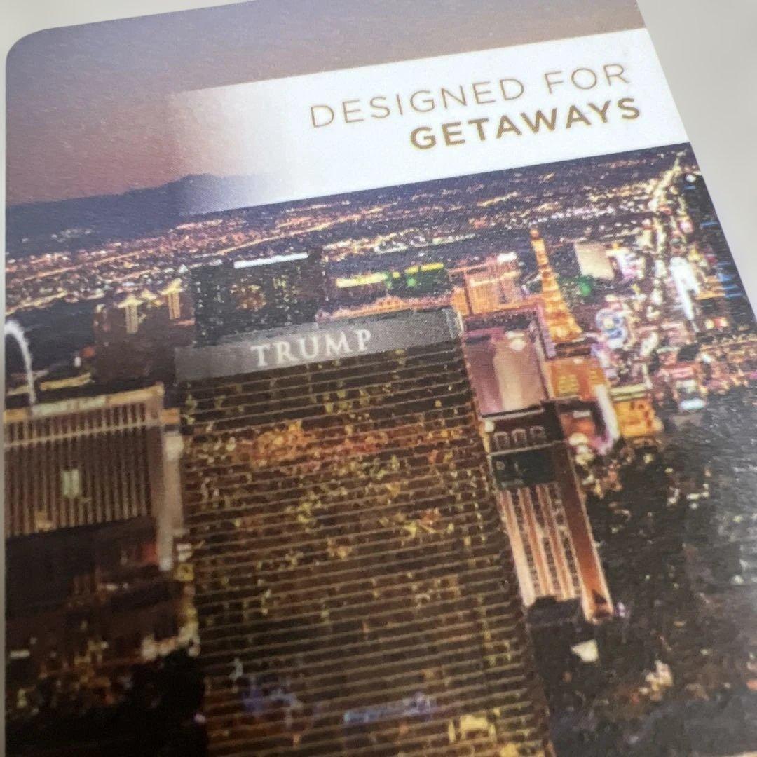 開運　億万長者御用達Trump Card ラスベガストランプホテル