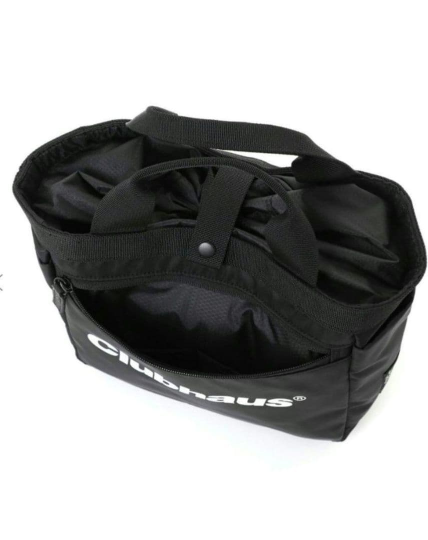 Clubhaus ブラックトートバッグ