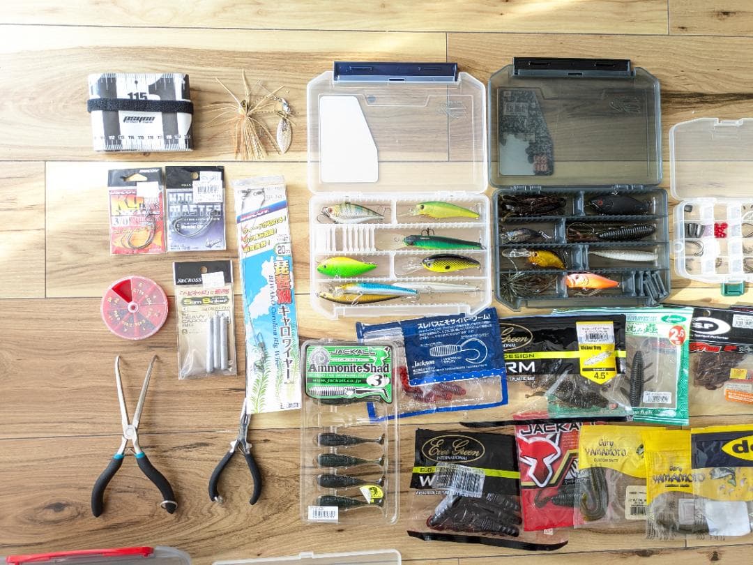 釣り用品セット★バケットマウスシマノメタニウムMG7バイオマスターワーム沈み虫