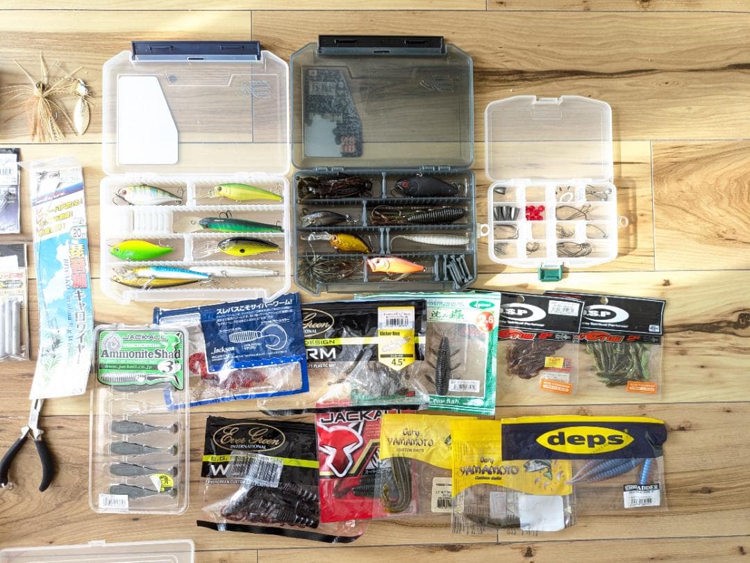 釣り用品セット★バケットマウスシマノメタニウムMG7バイオマスターワーム沈み虫