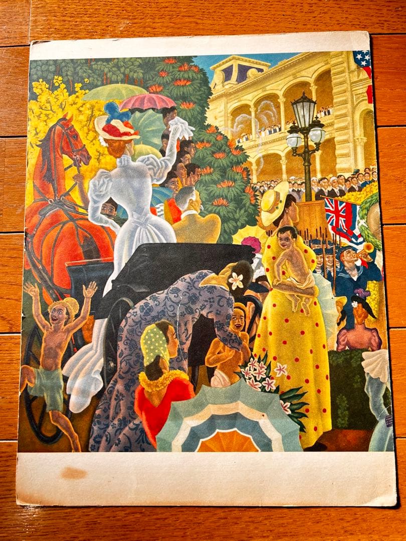 値下げ　貴重！今やアート！ 1956年代 Matson Line 客船のメニュー