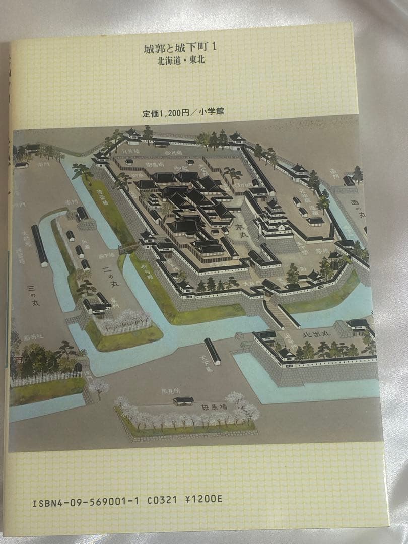 日本の城の詳しい説明書　城郭と城下町の本　　　　８巻　写真付