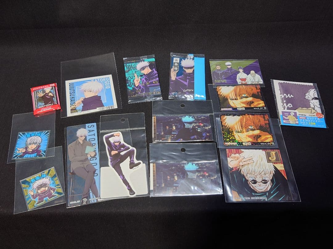 呪術廻戦 五条悟 公式グッズ るかっぷ Tシャツ3 アクスタ他大量詰合せセット