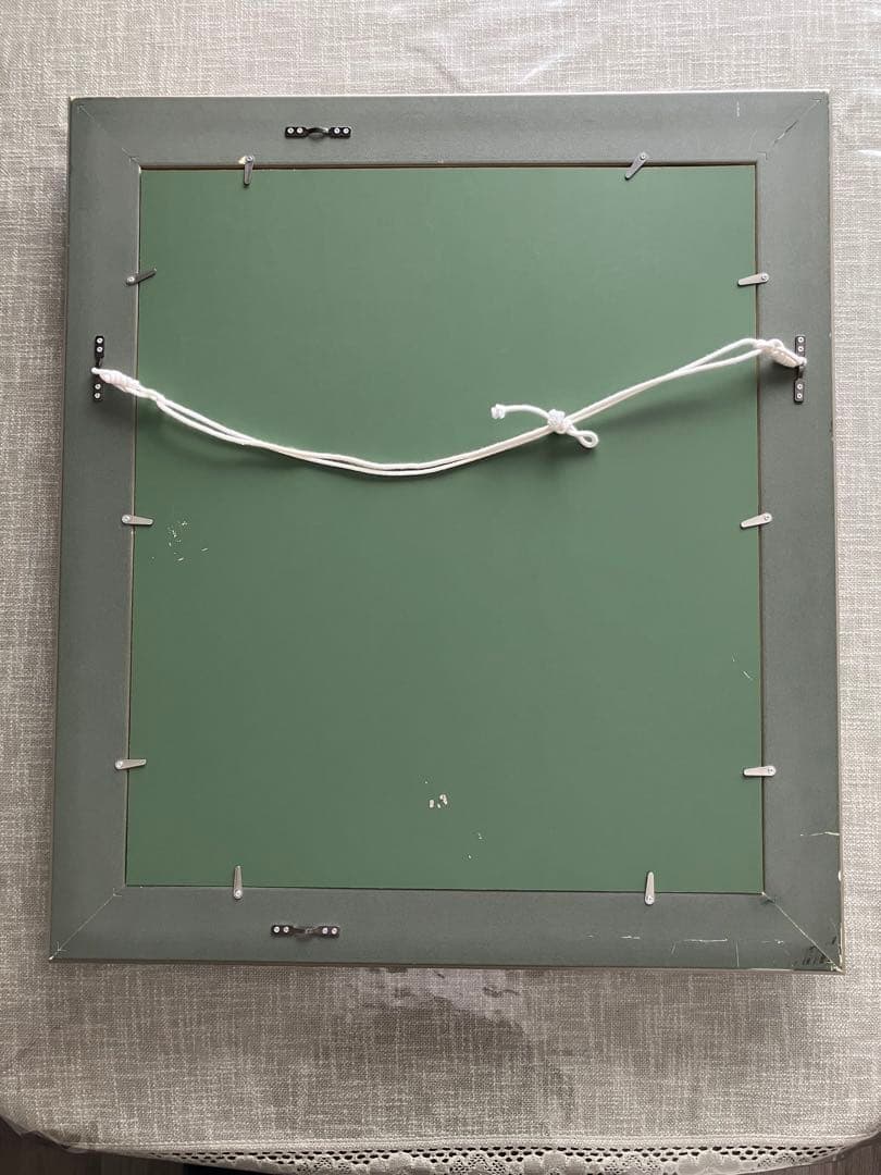 風景画 油彩画 ルーアンの坂道 藤原英信 肉筆 10号 F10 真作 直筆サイン