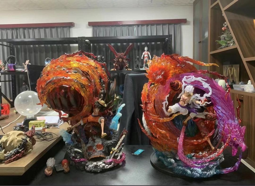 ワンピース 赤髪 シャンクス ガレージキット ガレキ スタチュー②②