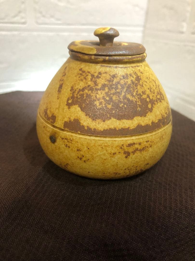 【美品】高麗天目　共箱　栞付　茶入　李殷九作