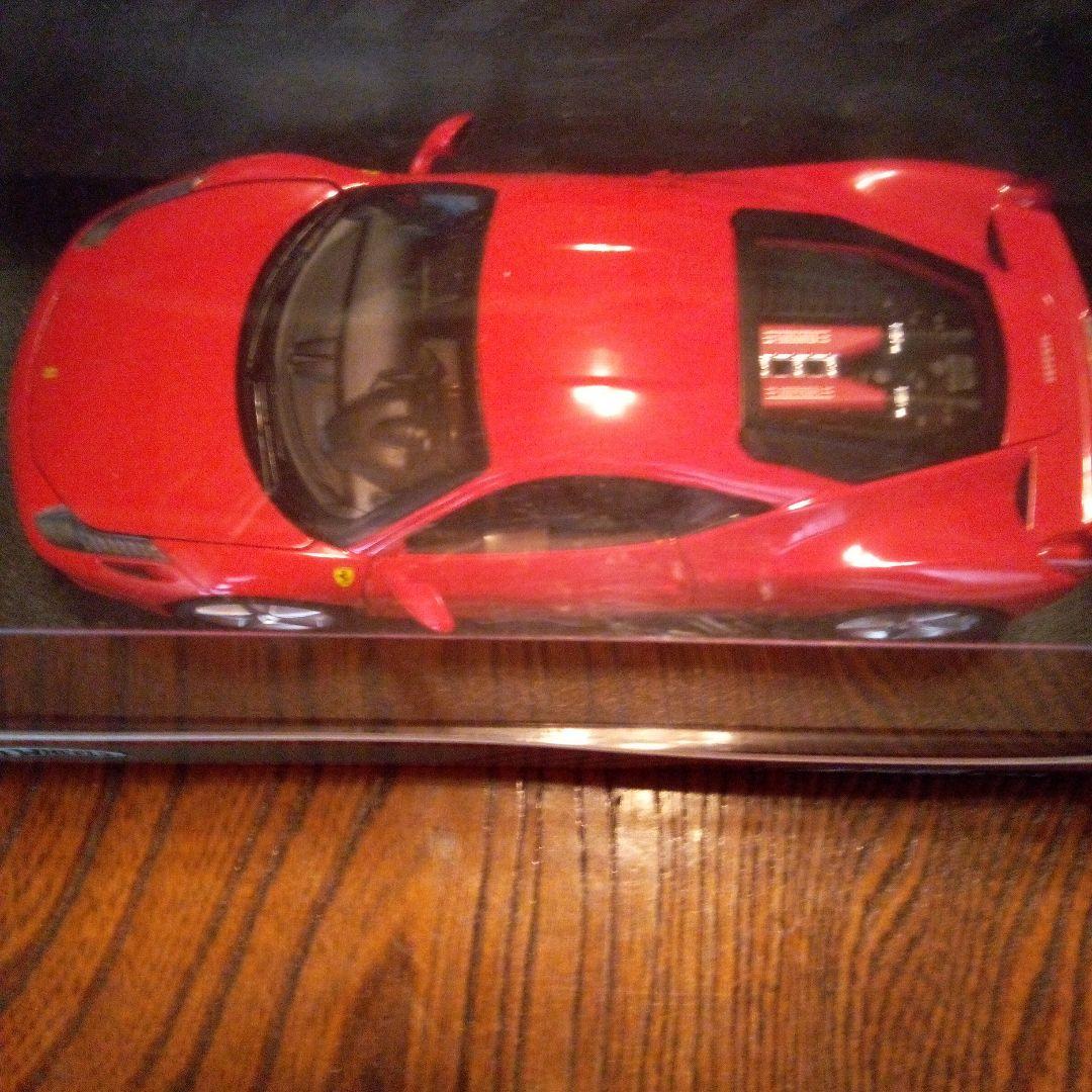 ミニカー Hot WHeeLs Ferrari 458 ITALIA 1/18