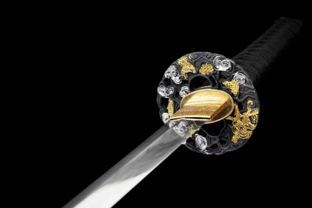 【鎌倉】古兵器 刀装具 日本刀　模造刀 居合刀 武士道 鑑賞用 美術刀 贈り物