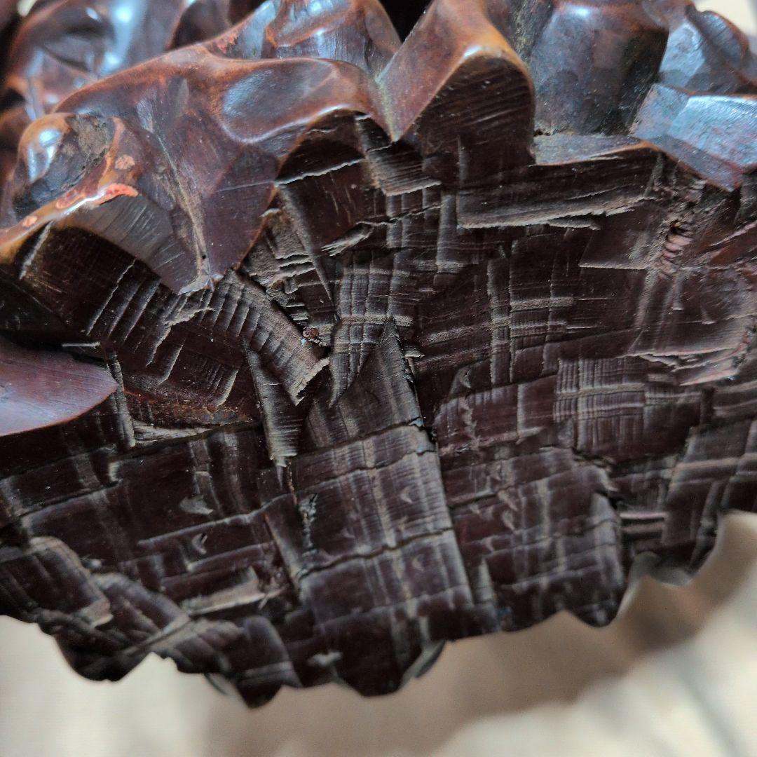 木彫り置物　布袋様