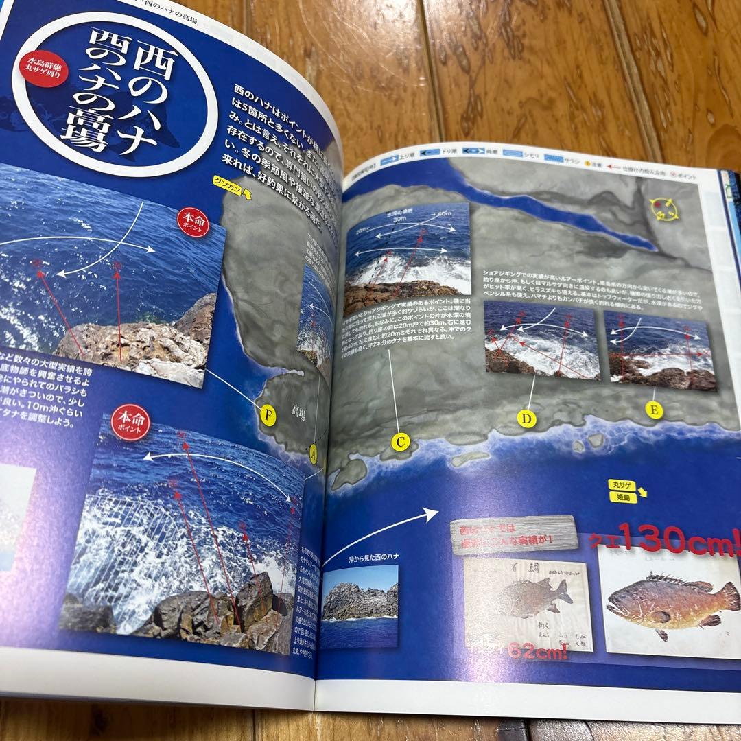 四国西南の磯釣り　鵜来島　沖の島　２冊