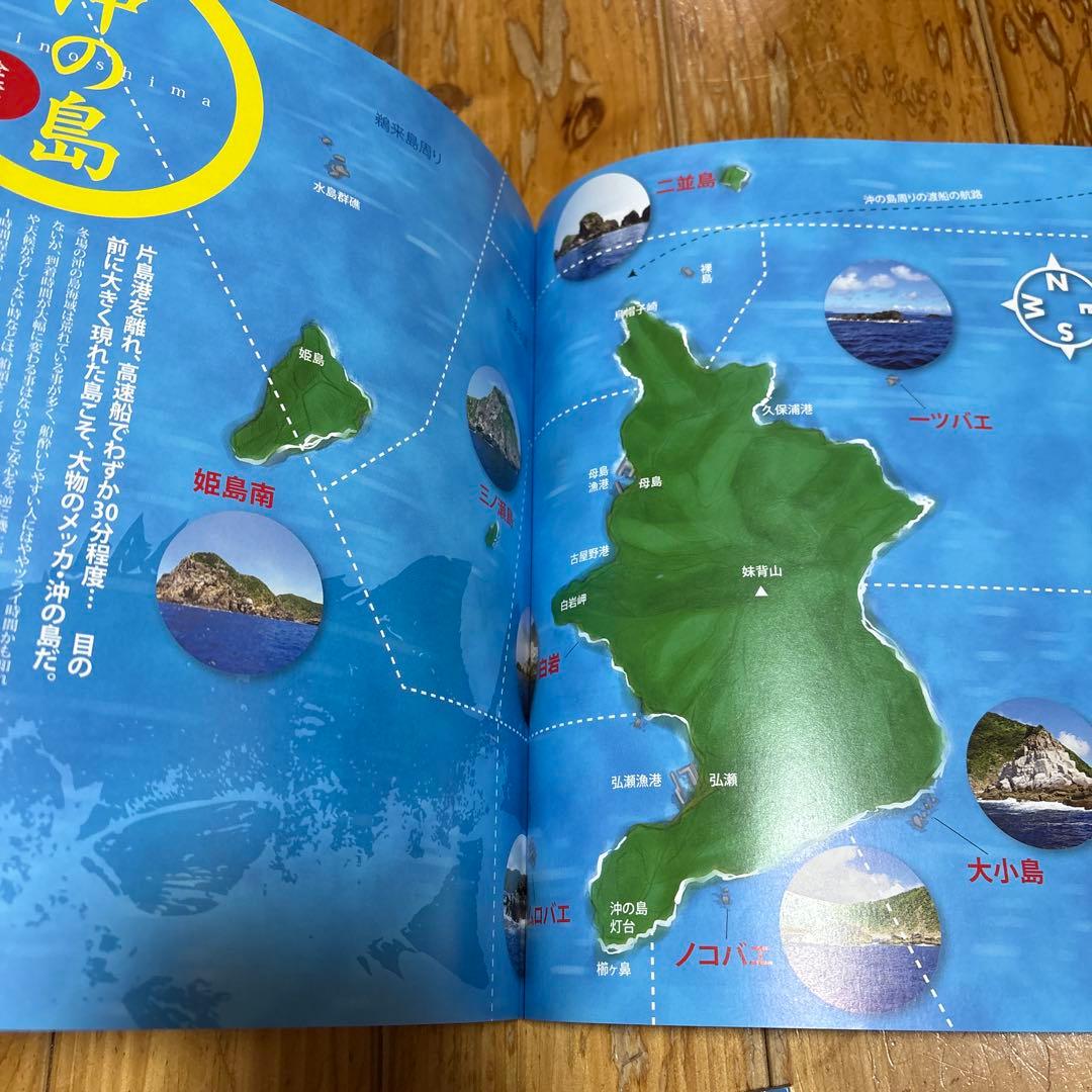 四国西南の磯釣り　鵜来島　沖の島　２冊
