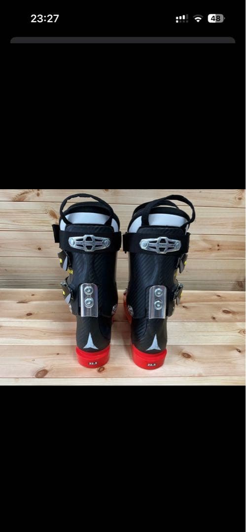 Atomic ジュニアスキーブーツ 22.5