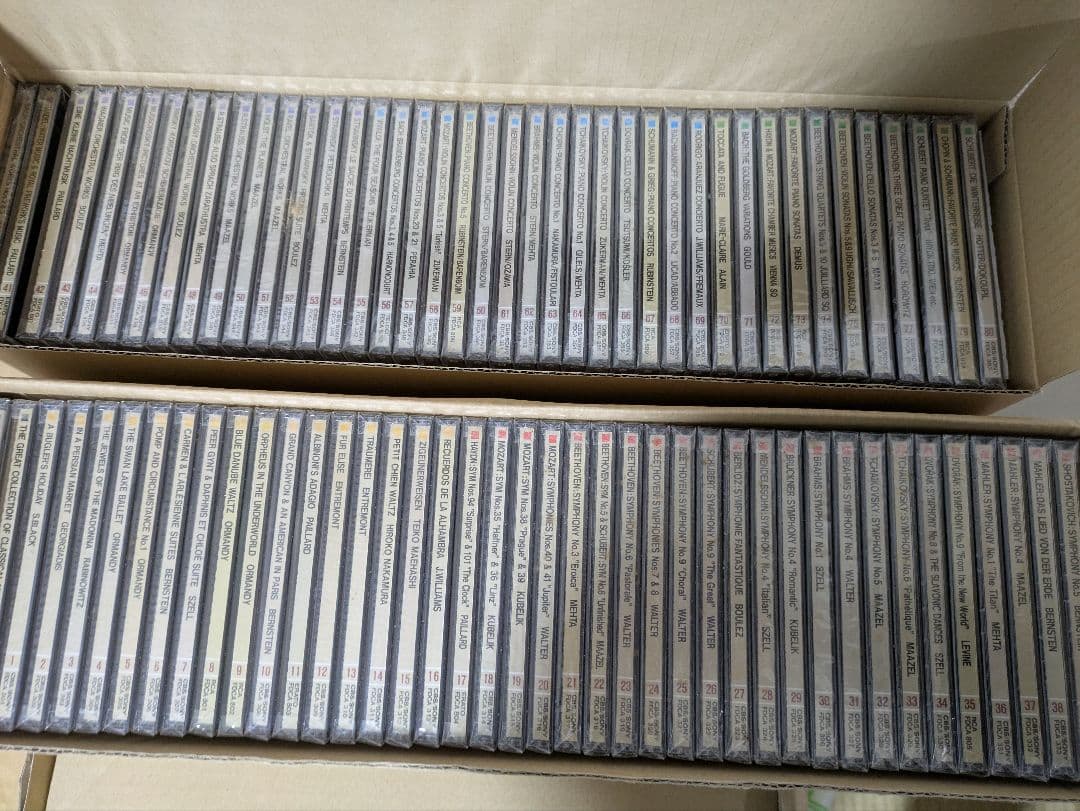 SONY LightUp 世界クラシック音楽大系 80枚セット 新品