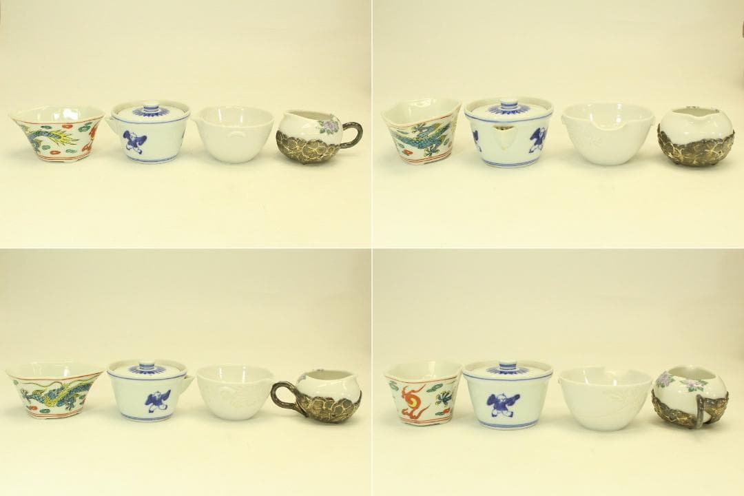 煎茶 欅茶櫃 煎茶道具揃い 菓子器 まとめて(ZE361)