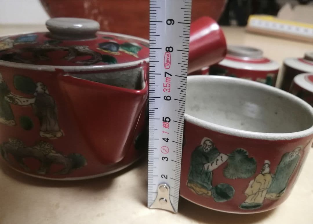 九谷焼　木米　茶器揃セット　青木木米