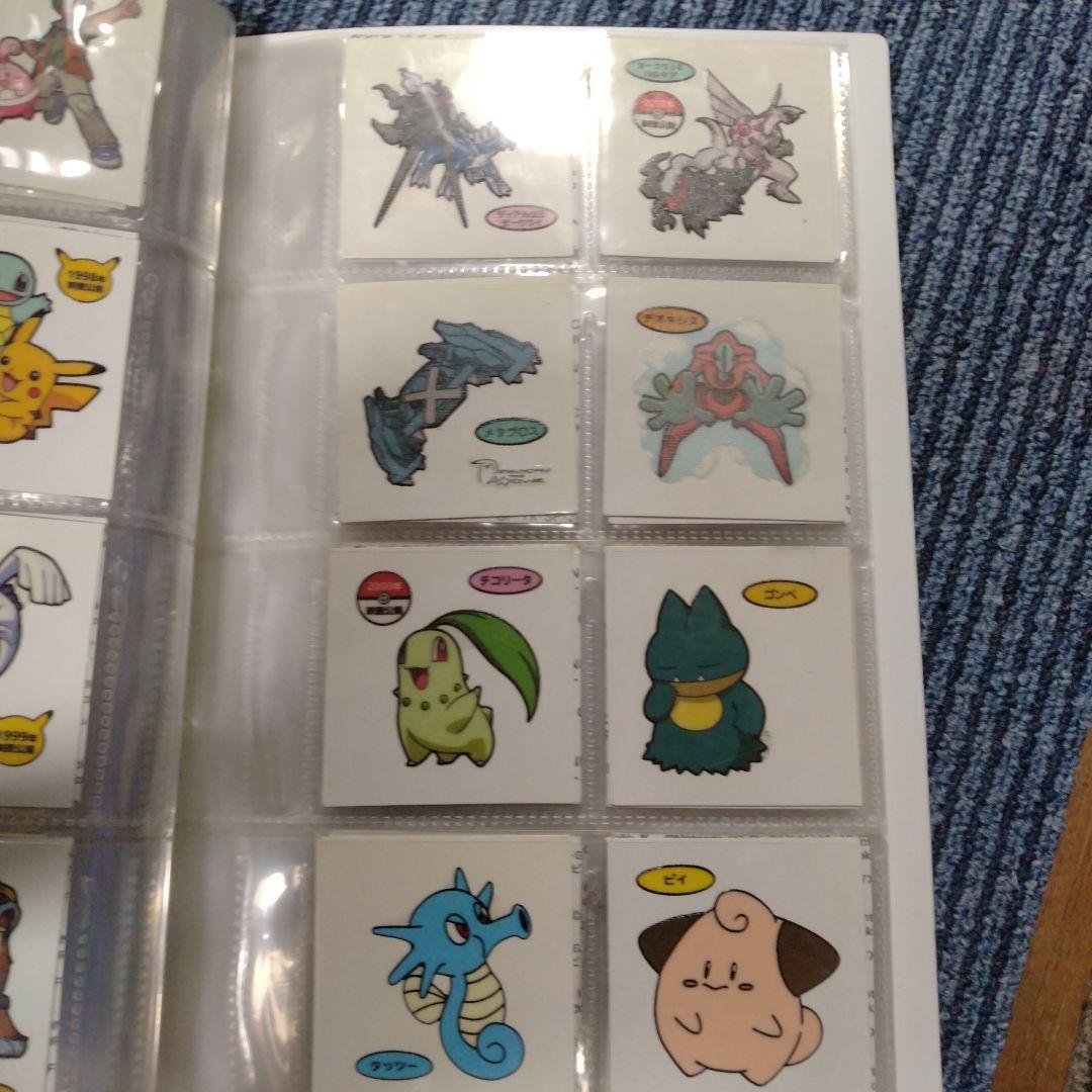 ポケモン　デコキャラシールホルダー　121枚セット　アドバンスジェネレーション