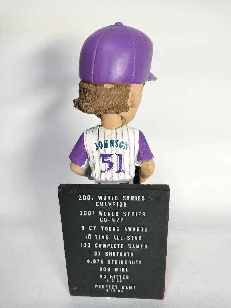 ランディ・ジョンソン／”野球殿堂” ボブルヘッド人形 (ダイヤモンドバックス)