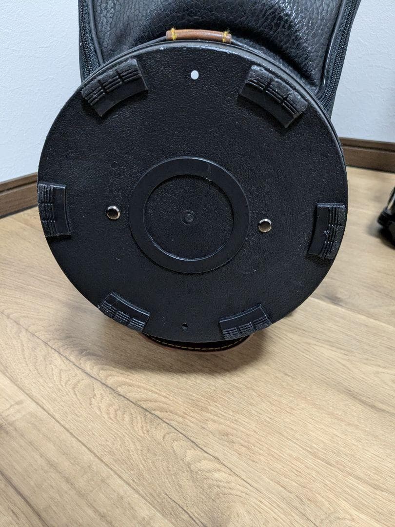 【美品】HONMA ブラック キャディバッグ 黒　ゴルフ　ゴルフバック　おしゃれ