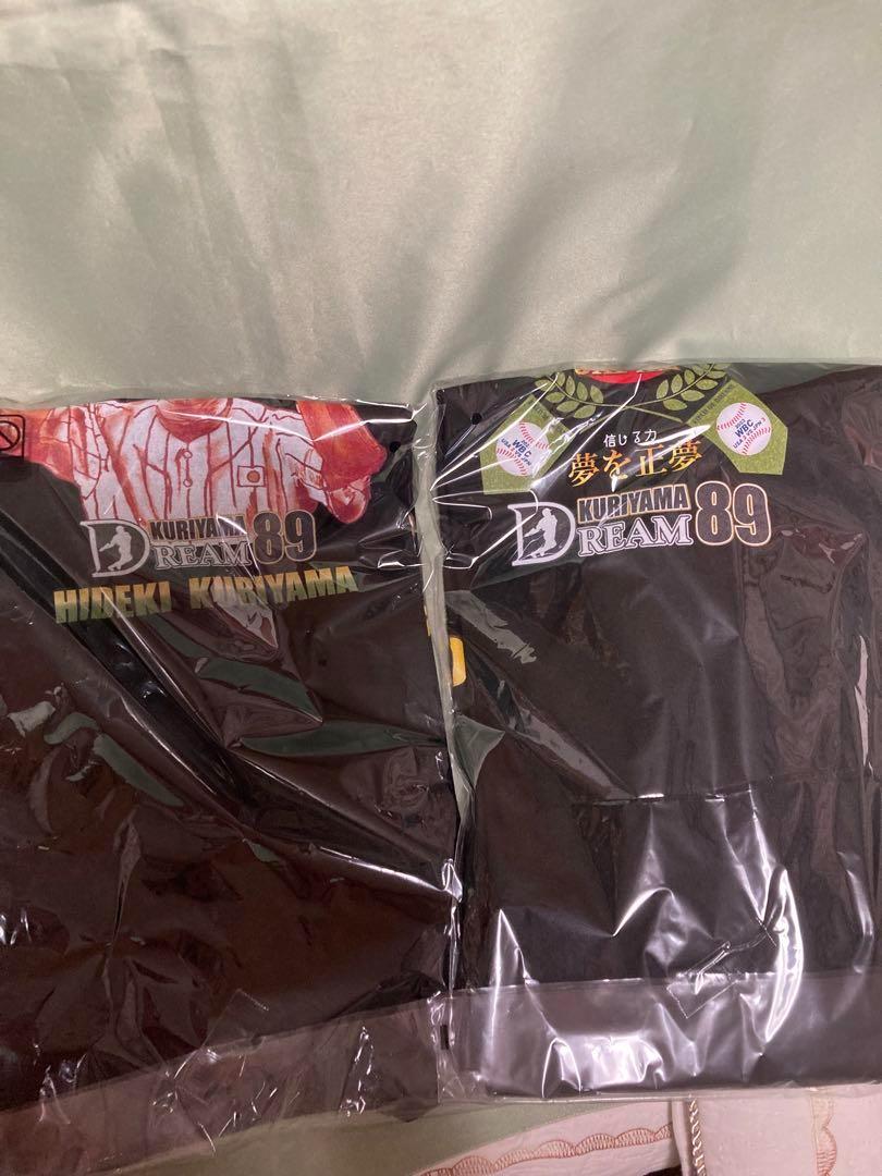 ★栗山英樹監督 WBC 凱旋パレード記念 Tシャツ　侍ジャパン Lサイズ 2種