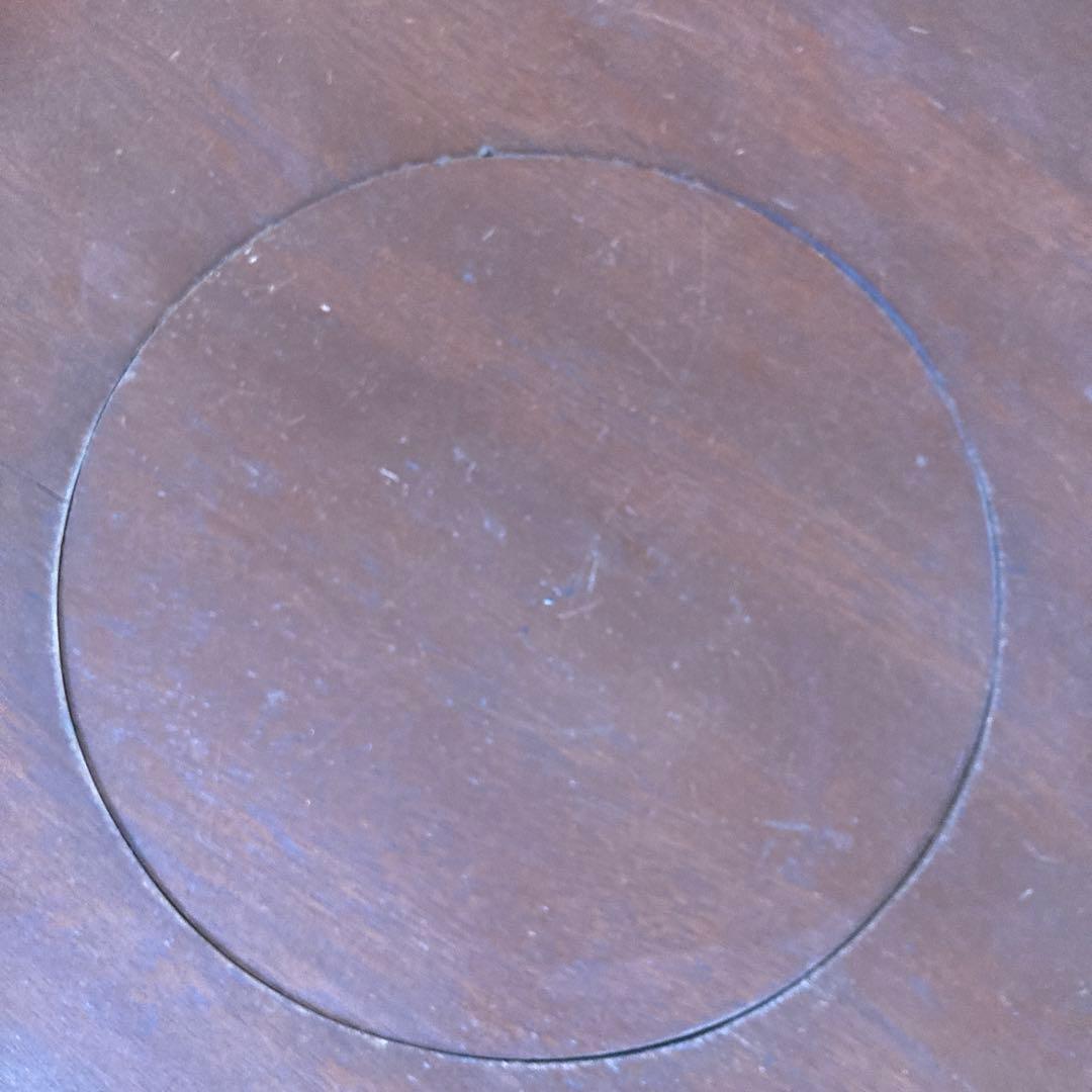 昭和 ちゃぶ台 丸 机 掘り 炬燵 七輪 卓袱台 レトロ ヴィンテージ