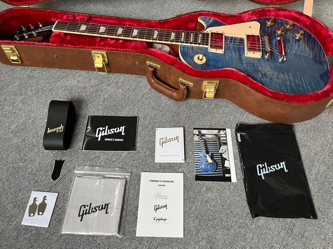 ギター gibson les paul standard 50s ocean blue