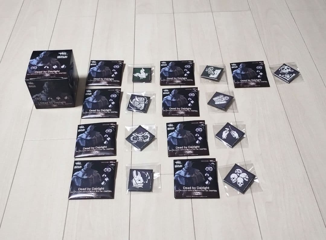 デッドバイデイライト　パークアイコン　缶バッジ　アクリルチャーム　78個セット