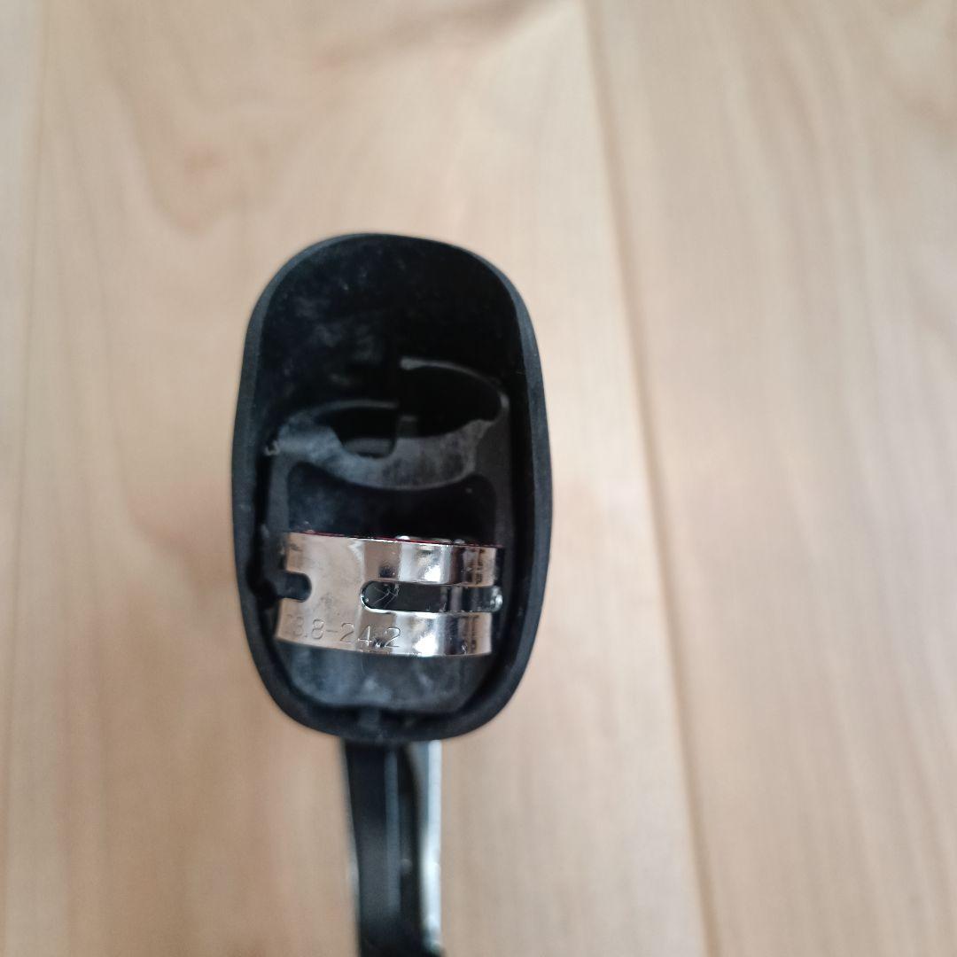 Shimano Dura-Ace シフター ブラック/シルバー　st-7801