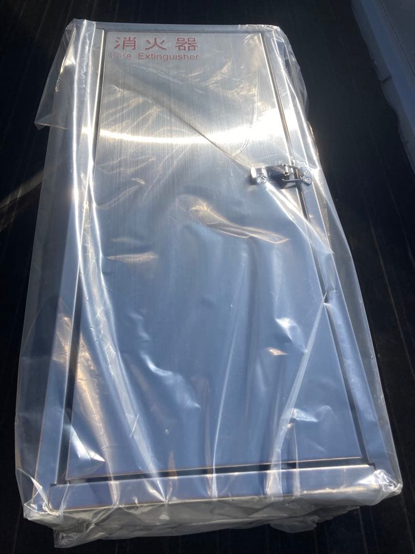 ＵＮIＯＮ（ユニオン）消化器ボックス　ステンレスヘアライン　10型