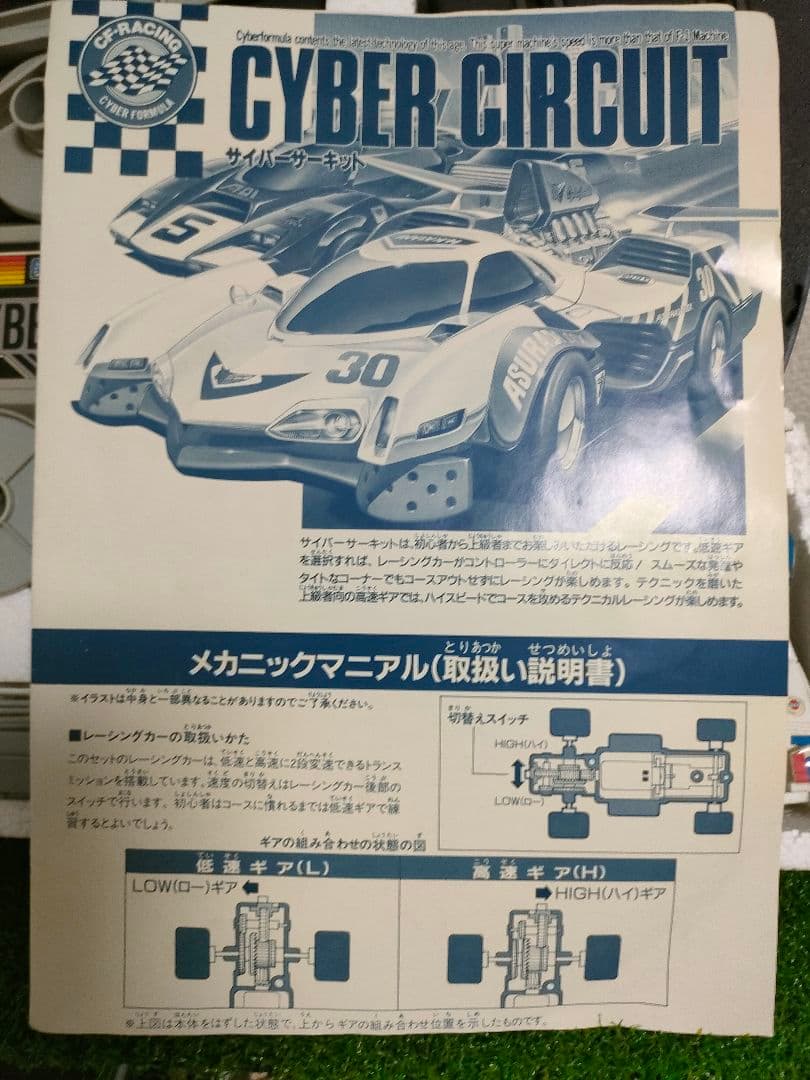 【約40年前の当時品】新世紀GPX サイバーフォーミュラ サーキットセット