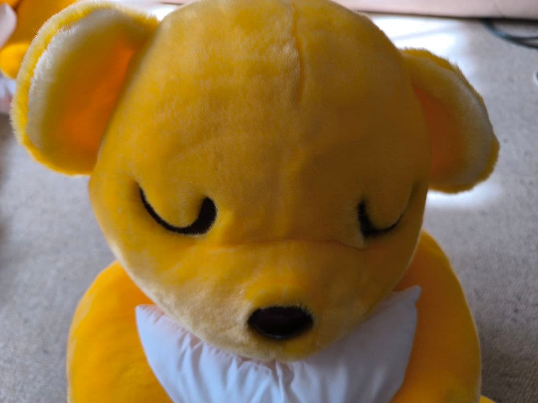 黄色のクマ ぬいぐるみ 本体