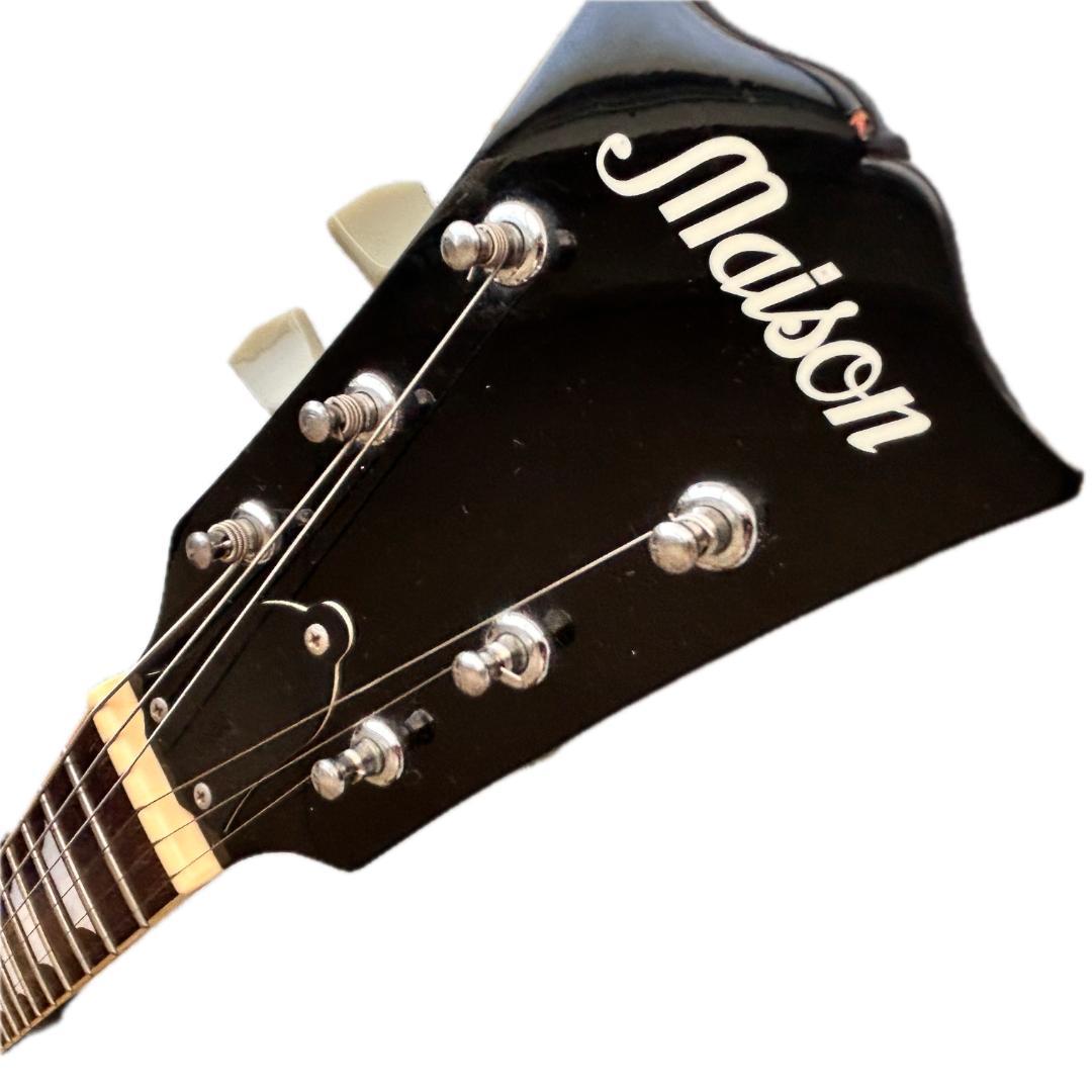 Maison レスポールタイプ　エレキギター　弦新品、送料込み