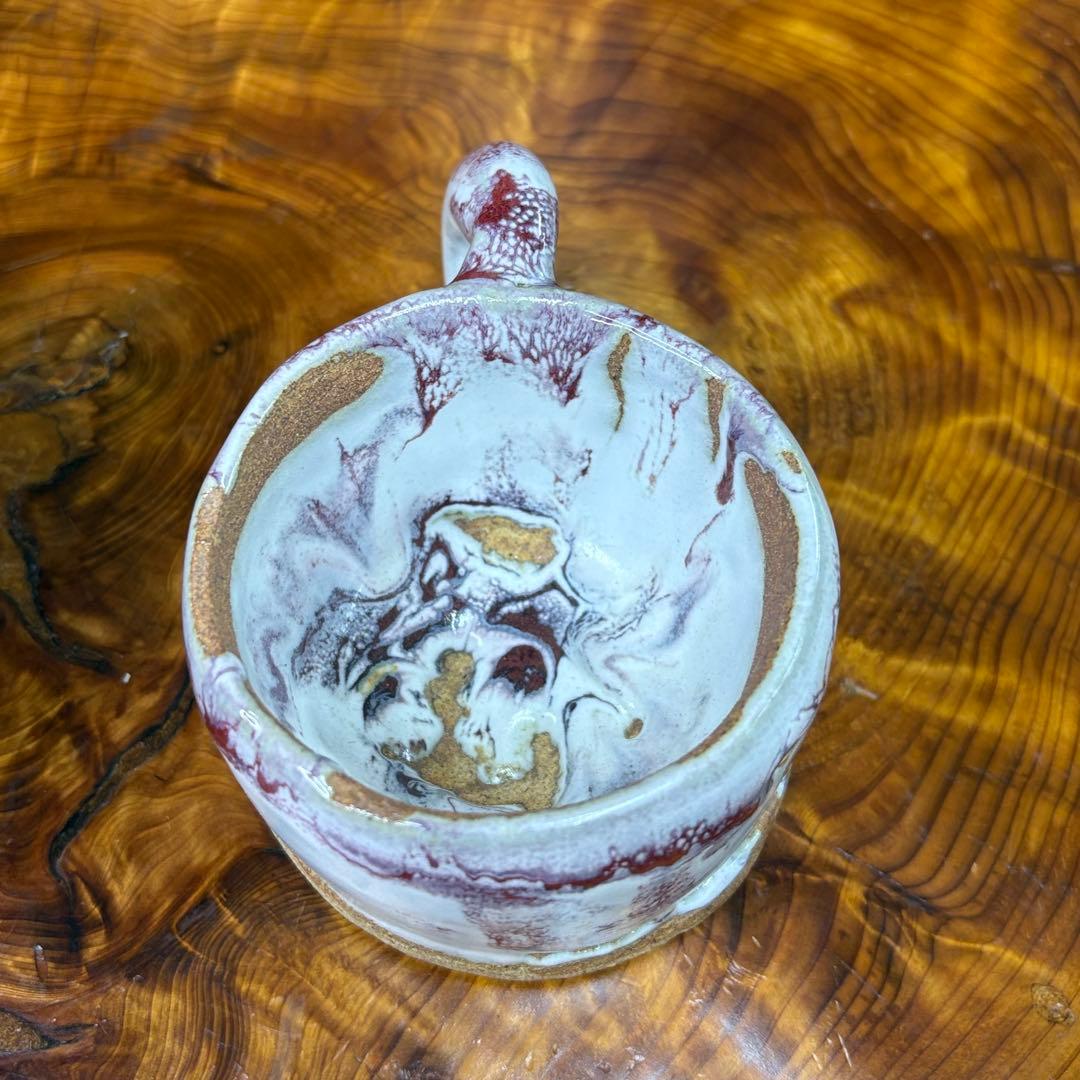 詳細不明 マグカップ2点　在銘 小林 小岱焼？　小代焼　作家物？