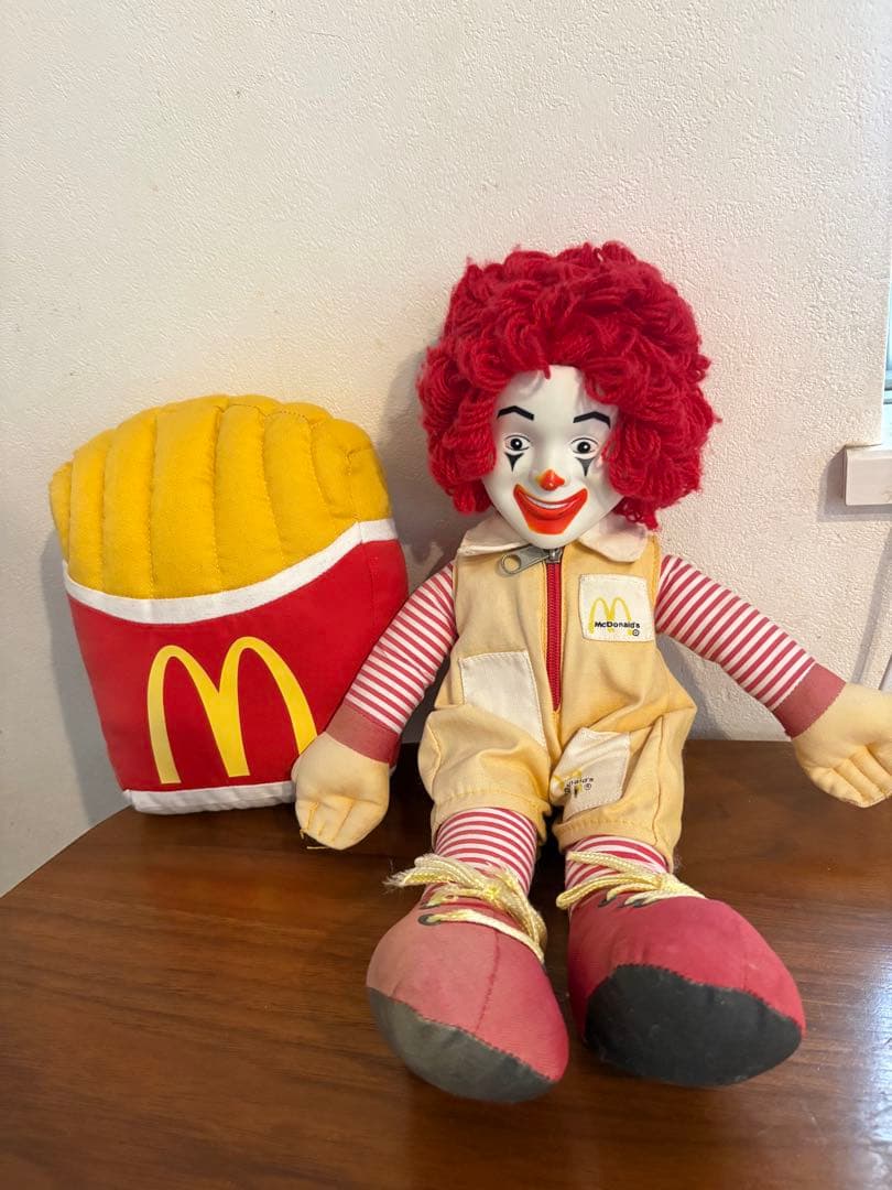 ロナルド・マクドナルド ぬいぐるみ セット