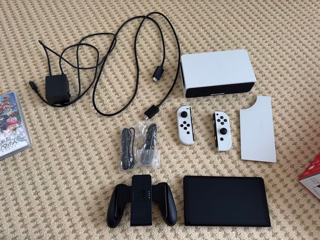 Nintendo Switch 有機 EL ホワイト スマブラ プロコン 中古品