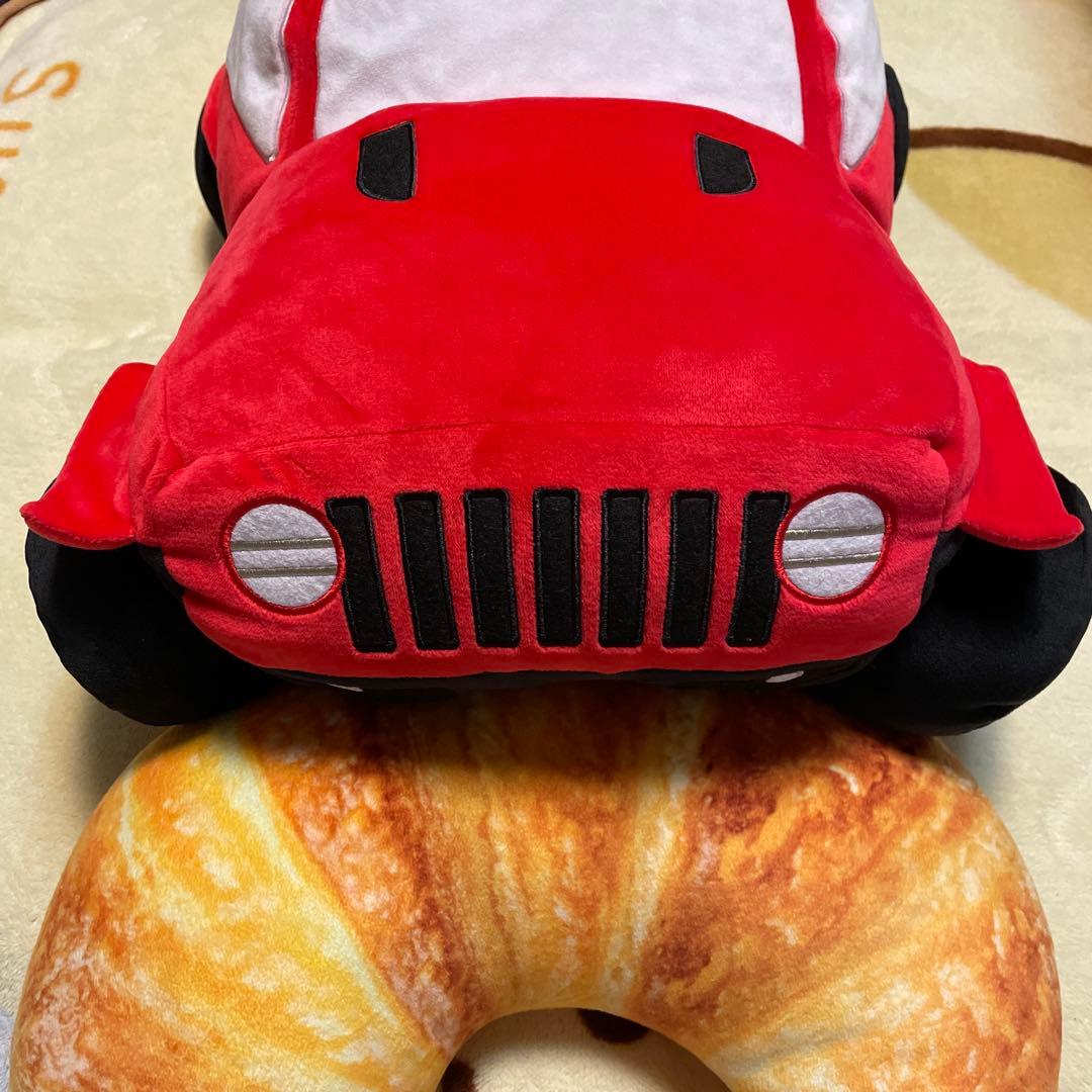 Jeep ジープ ラングラー ぬいぐるみ クッション 車