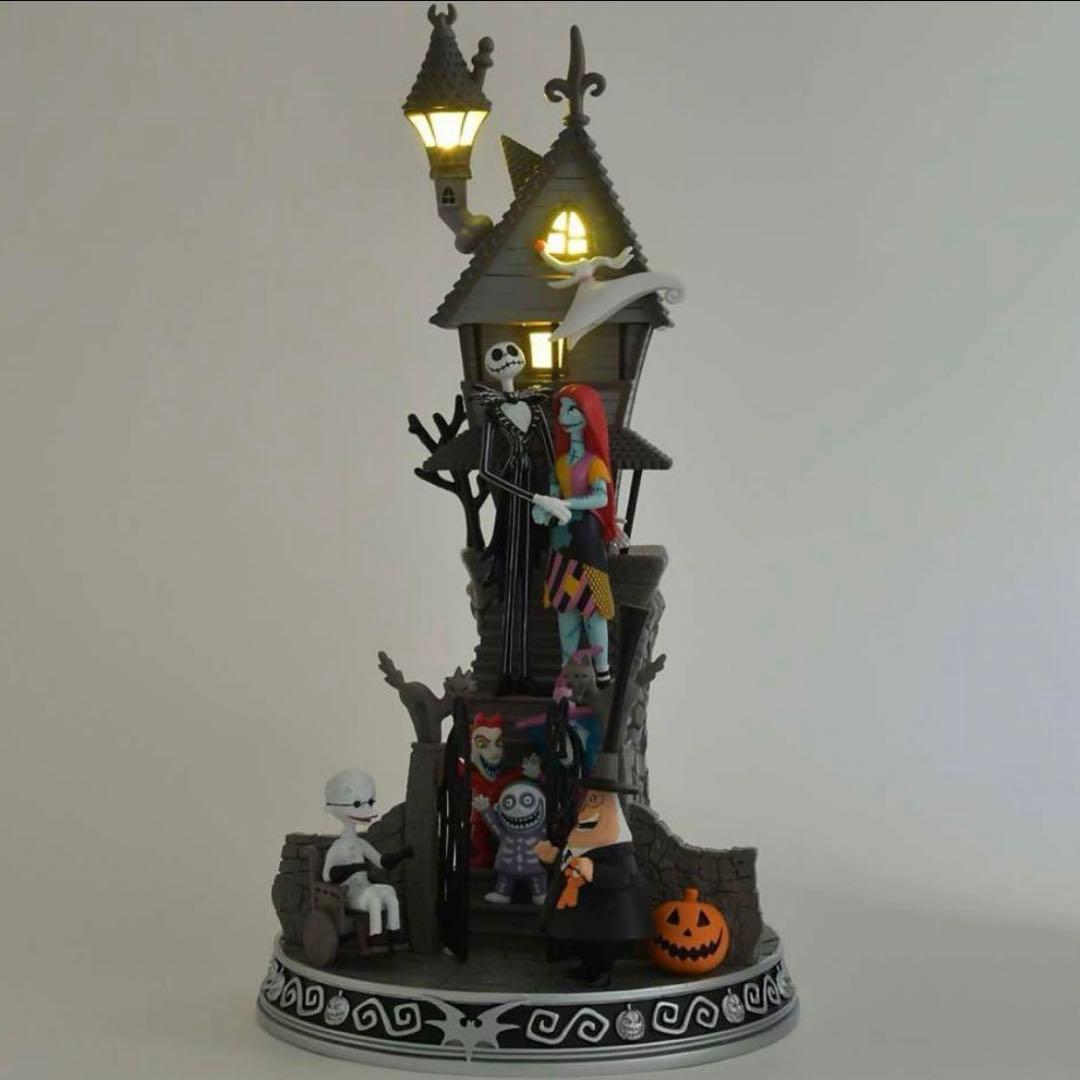 ティム・バートン ナイトメアー・ビフォア・クリスマスライトアップフィギュア
