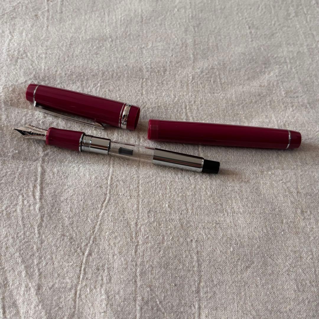PILOTパイロットカスタム　ヘリテイジ91万年筆 山葡萄（yama-budo）