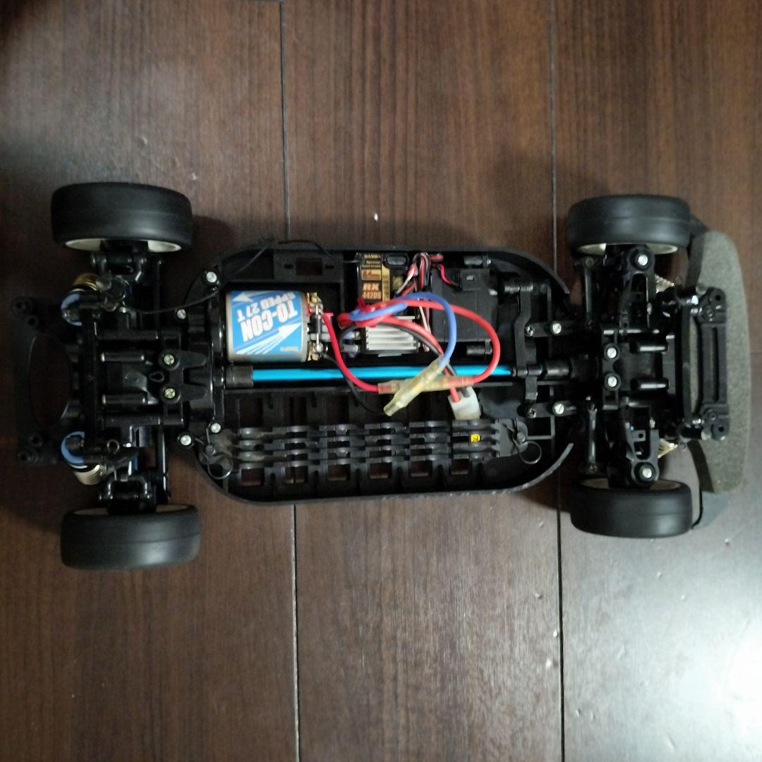 タミヤ TT01 シャーシ、サンワ MX-3G プロポ セット