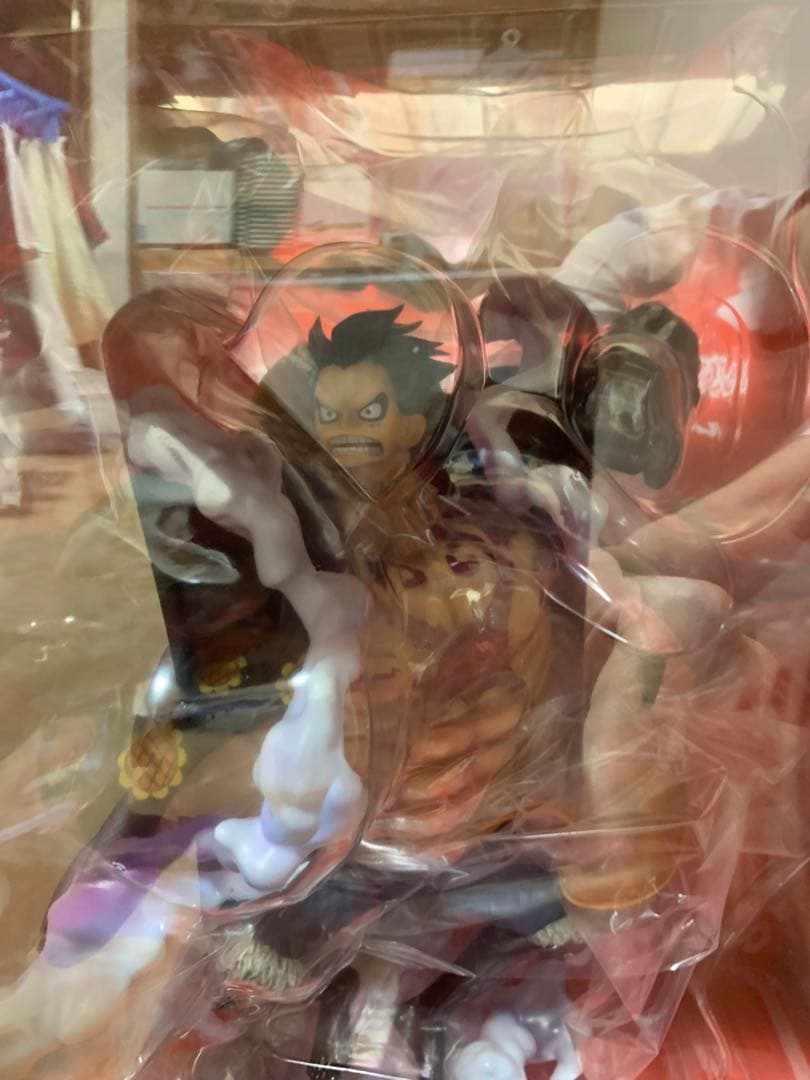 ワンピース　ルフィ　ＰＯＰ　maximum ギア４　バウンドマン 一番くじ　新品