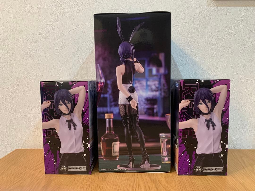 チェーンソーマン　レゼ　フィギュア　3体